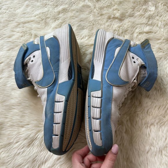 NIKE AIR HUARACHE ELITE II SHOES BLUE/WHITE SIZE 13 main image 4